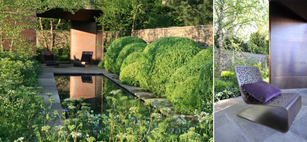 Tom Stuart Smith's garden for Laurent Perrier