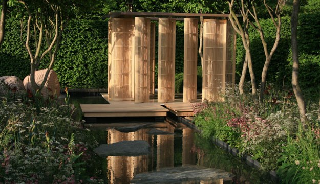 Luciano Giubbelei's garden for Laurent Perrier