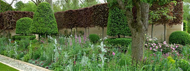 Arne Maynard's garden for Laurent Perrier