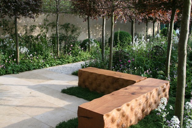 Arne Maynard's garden for Laurent Perrier