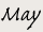 Tips for May