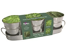 Zinc windowsill herb gift set (zinc windowsill herb gift set)