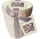 Ceramic pot freesia gift set