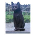 bronze-seated-cat