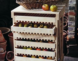 6 Drawer traditional apple rack - FSC beech