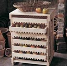 6 Drawer Traditional Apple Rack - FSC Beech