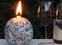 Aged Ceramic Oil Lamp