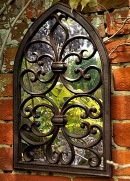 Gothic wall mirror