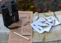 Bird watching ornithologist kit