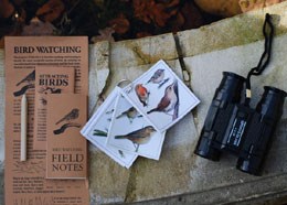 Bird watching ornithologist kit