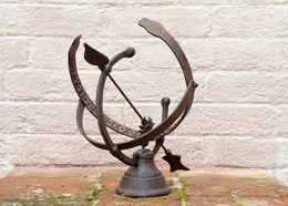 Cast-iron sundial