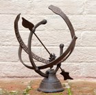 Cast-iron sundial