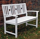 white-heart-bench