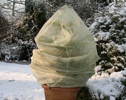 Winter fleece plant covers