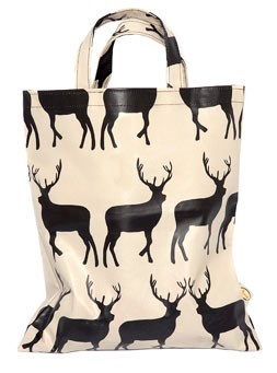 Reindeer shopper bag
