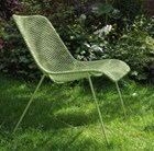 Green easy chair