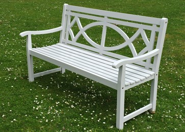 Paxton bench - cool grey