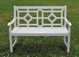 Woburn bench - cool grey