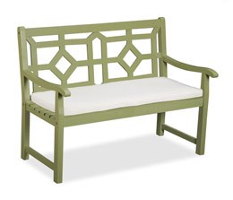 Natural cushion for woburn bench