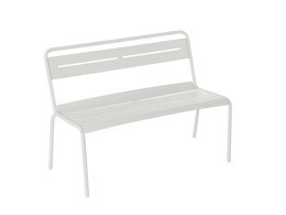 Florence bench - white