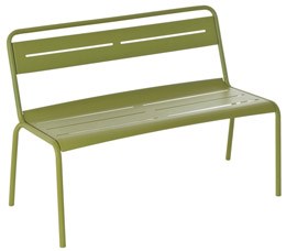 Florence bench - green
