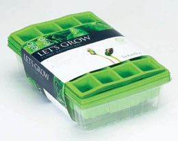 Seed and cutting trays with cover