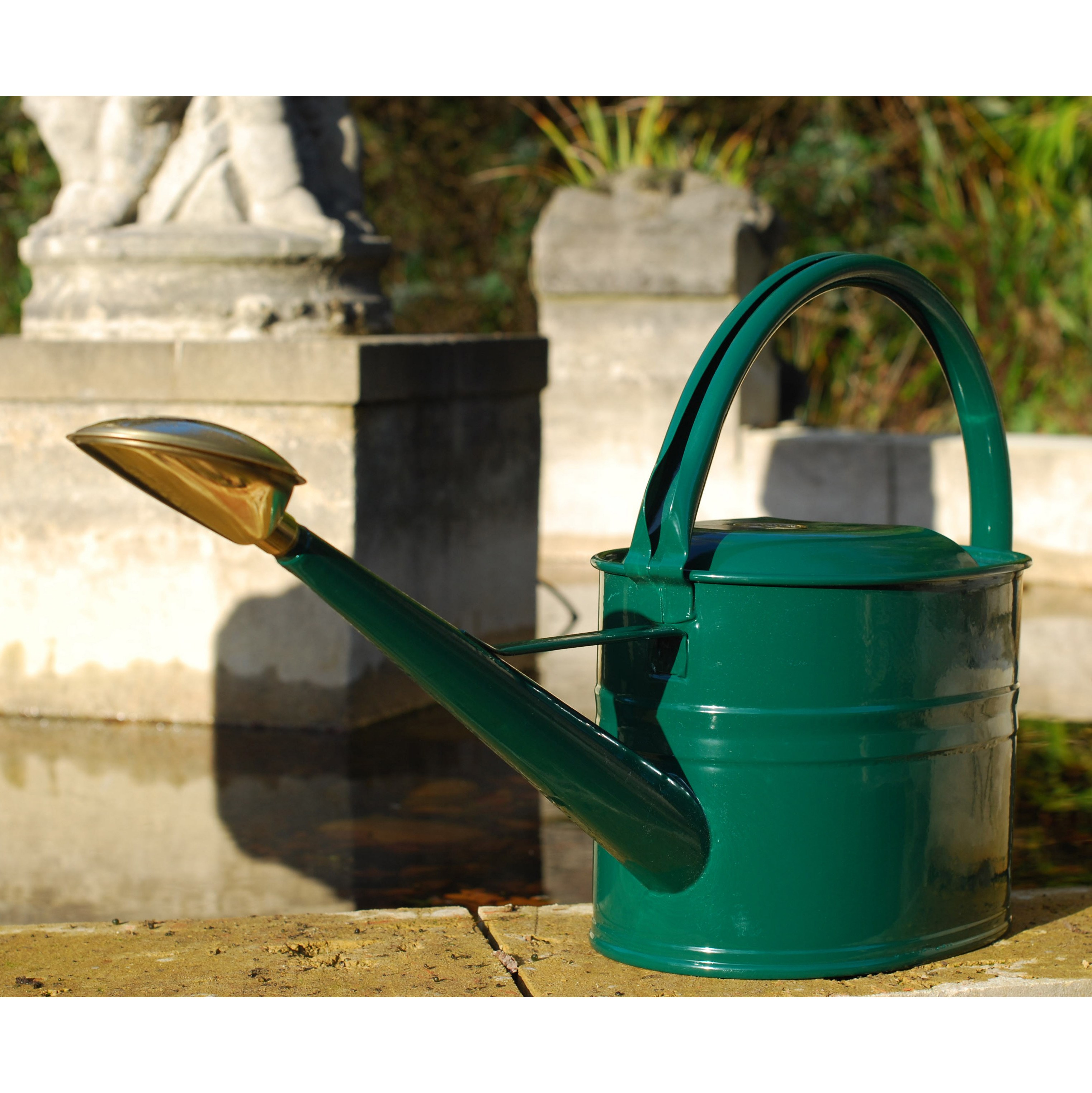 Haws green watering can