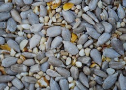 High energy deluxe seed mix for wild birds