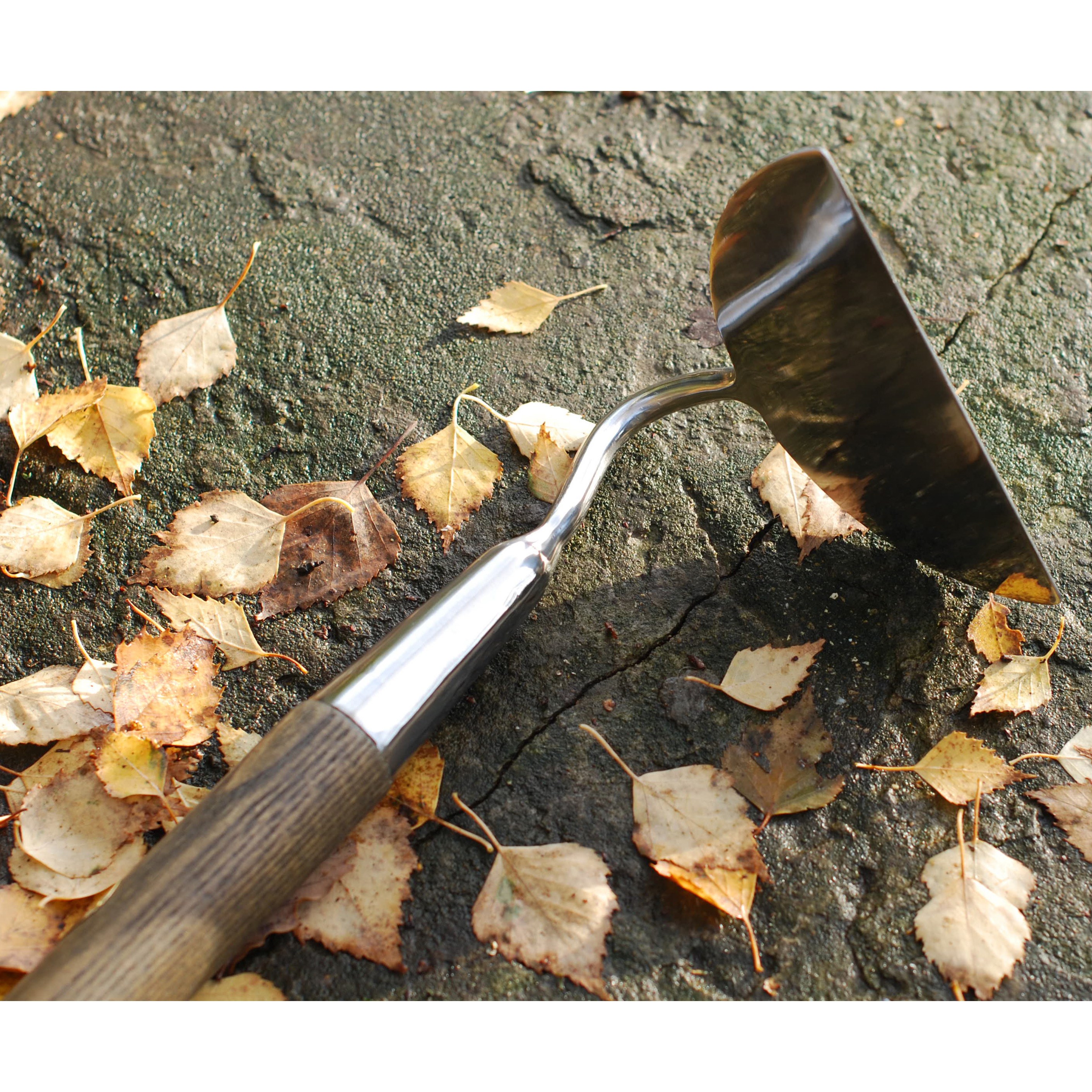 Traditional long handled draw hoe  stainless steel by Joseph Bentley