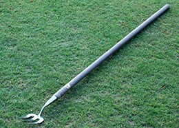 Traditional long handled fork stainless steel by Joseph Bentley