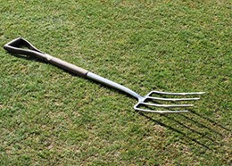 Traditional digging fork stainless steel by Joseph Bentley