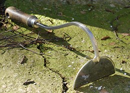 Traditional hand onion hoe stainless steel by Joseph Bentley