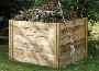 Slot down compost box