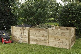 Slot down compost box extention kit