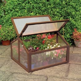 Large wooden cold frame