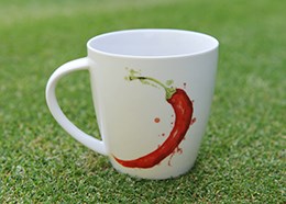 Chillies...hot stuff mug by Jamie Oliver