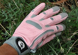 Ladies elite pink bionic gloves