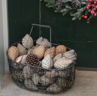 Wire garden trug