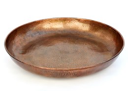 Copper textured tray
