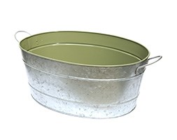 Oval drinks cooling bucket