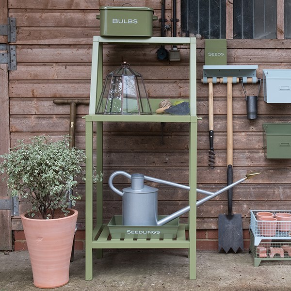 Wooden Potting Bench