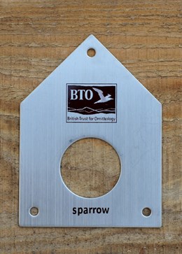 Sparrow nest cover plate