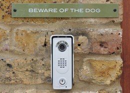 Plaque - Beware of the dog