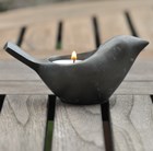 Bird tea light holder