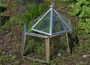 Cast aluminium window frame cloche