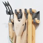 Galvanised triple tool hook