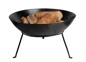 Steel fire bowl