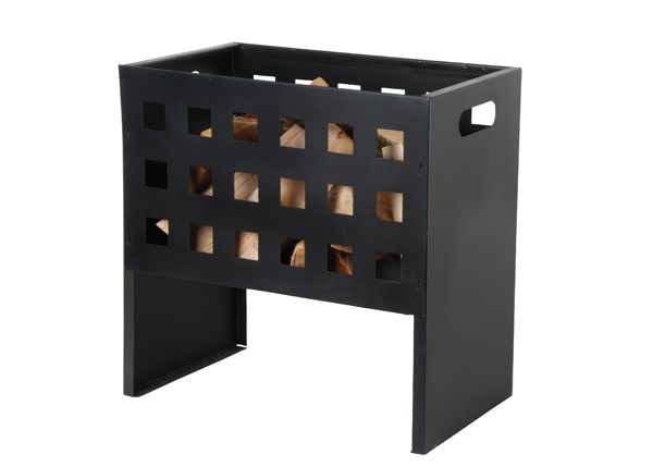 Rectangular steel fire basket Rectangular steel fire basket