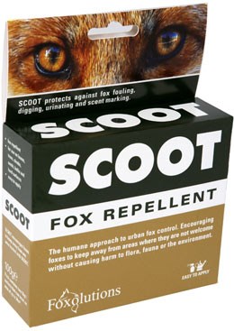 Scoot fox repellent