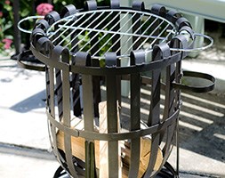 Vancouver steel firebasket